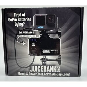 JUICEBANK 7800mAh - Portable Charger for GoPro Battery Pack